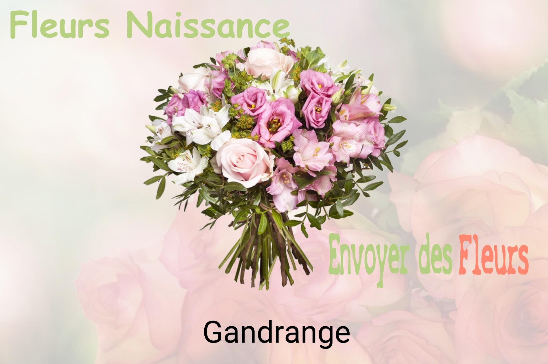 Bouquet de fleurs de naissance livré à Gandrange