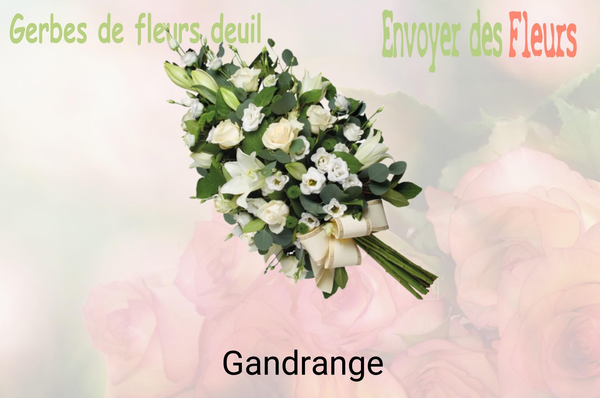 Gerbe de fleurs de deuil livrée à Gandrange